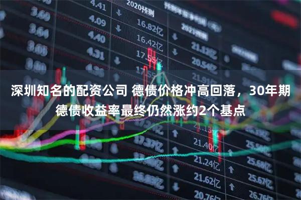 深圳知名的配资公司 德债价格冲高回落，30年期德债收益率最终仍然涨约2个基点